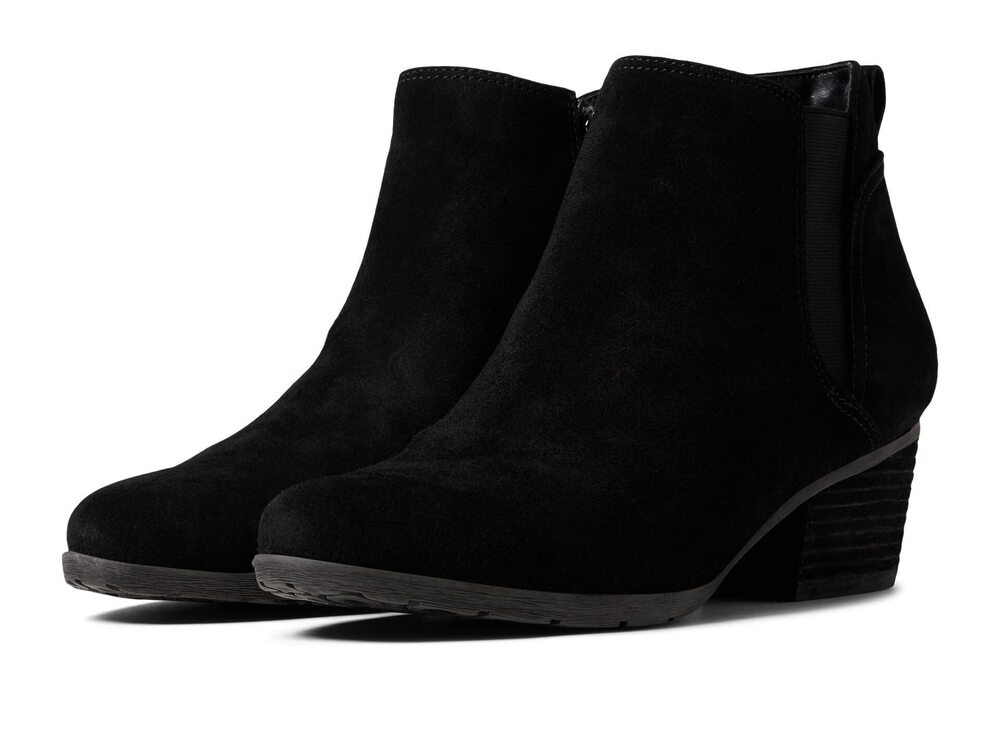 BLONDO WOMEN'S VICTORY WATERPROOF COMFORTABLE FASHION BOOT, BLACK SUEDE, 7 M